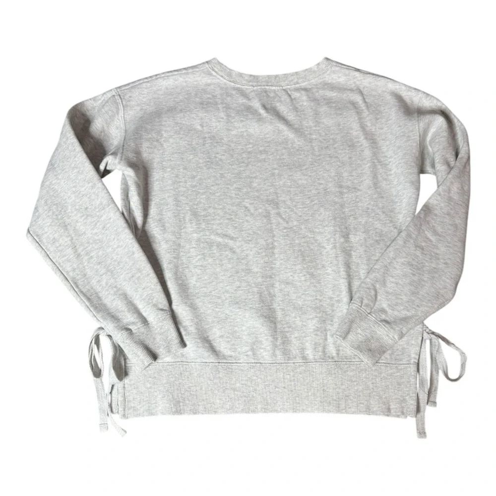 Marine Layer Nora Sweatshirt in Light Heather Grey size S